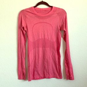 Pink Run Swiftly LS Top